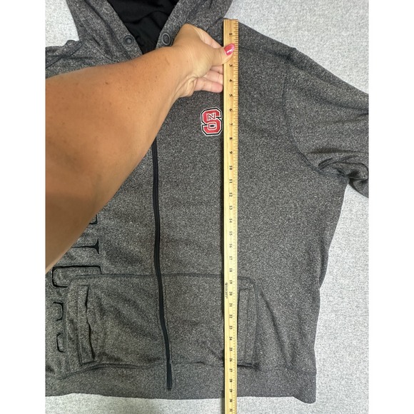 NC State Wolfpack Hoodie Jacket Mens 3XL NCAA Football Music City Bowl Adidas - Picture 6 of 13